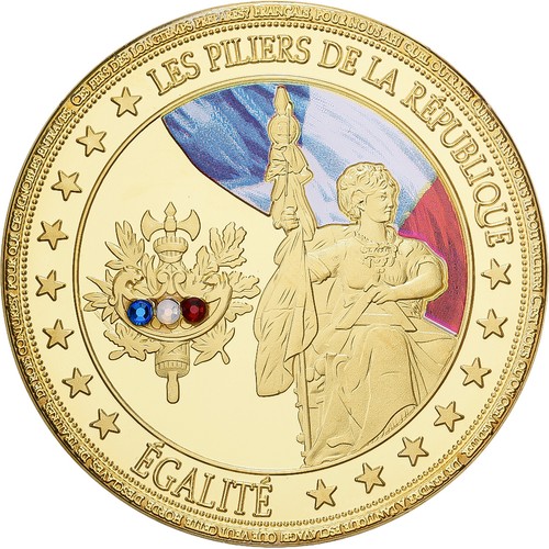France médaille les piliers - france,, médaille,