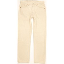Levi's 501  Homme Beige Straight Regular  Jeans W33 L32 (106875)