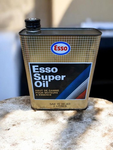 Bidon huile vintage esso - bidon,
