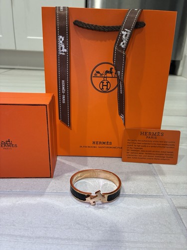 Hermès cuff bracelet rose - cuff,