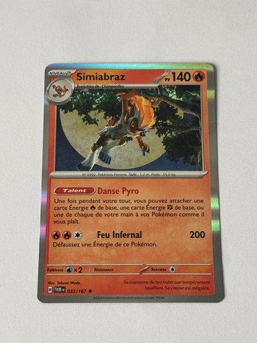 Carte pokemon simiabraz - carte,