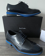 Paul Smith Bleu Marine Cuir