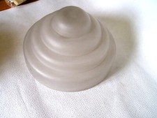 GLOBE VERRE OPAQUE ANCIEN -