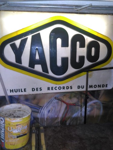 Plaque ancienne yacco - ,
