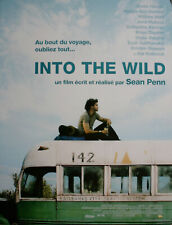INTO THE WILD Affiche Cinéma Originale ROULEE 53 x 40 cm Movie Poster SEAN PENN