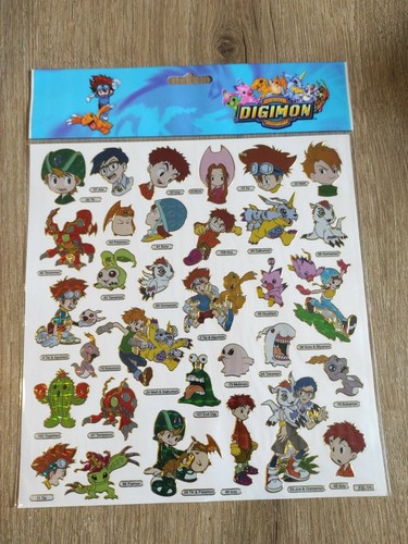 Stickers digimon vintage - stickers,