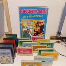 K7 (cassettes audio) histoires pour enfant (1983) avec leurs livres (raconte-moi