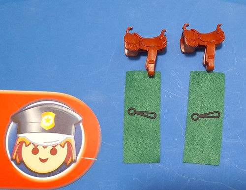 Playmobil selle cheval tapis - cheval, +