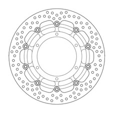 Disque frein flottant - disque, de
