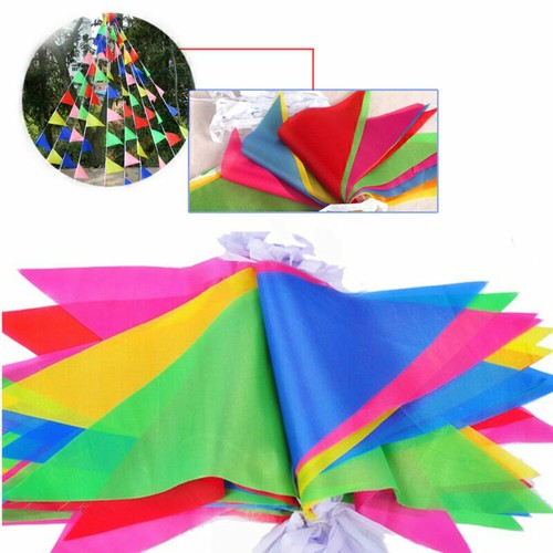 Guirlande fanions tissu - guirlande,
