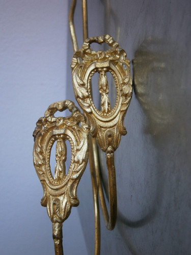 Paire embrasses rideaux bronze - paire,