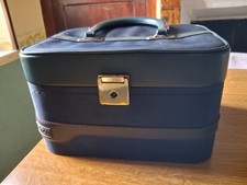 Vintage vanity bleu marine