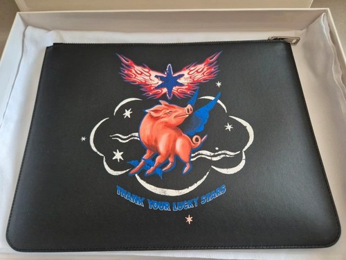 Givenchy pochette cuir cochon - cuir,