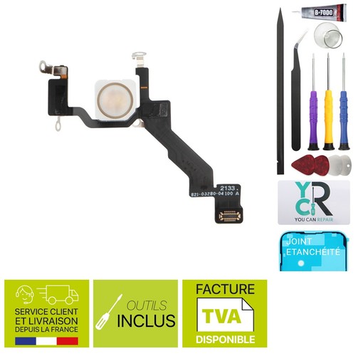 Nappe flash lampe torche