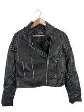 STRADIVARIUS Veste en cuir