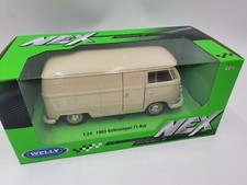 Volkswagen combi tole T1 beige 1/24 next welly