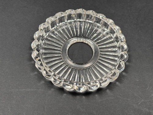 Ancienne bobèche cristal - bobèche,
