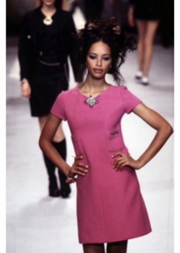 Robe tweed chanel - tweed,