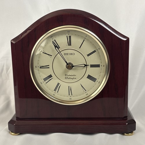 Vintage seiko wood mantle - seiko,