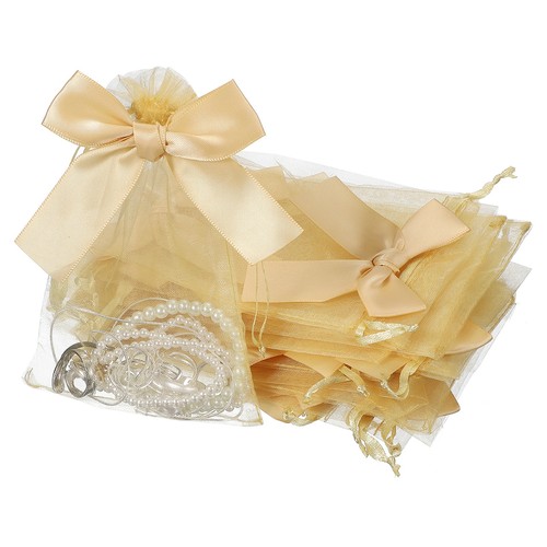 Pcs sachets cadeau organza - 20,