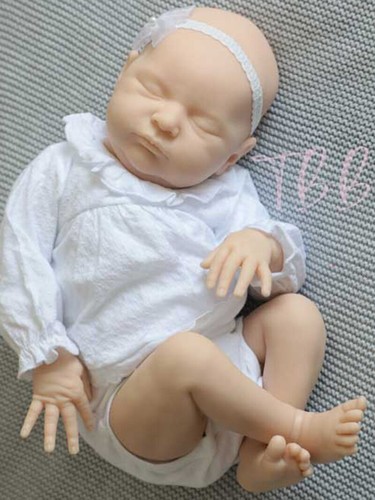 Unpainted reborn baby doll - 20",