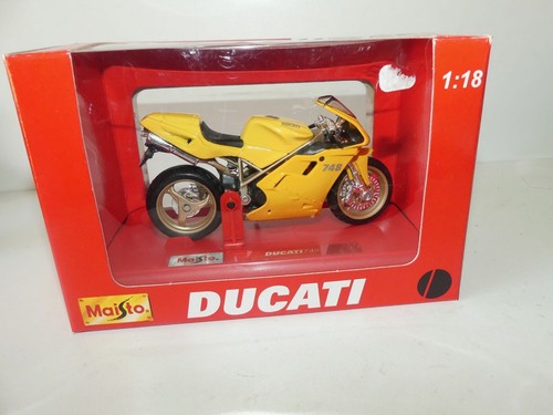Moto ducati 748 maisto - maisto, 1:18