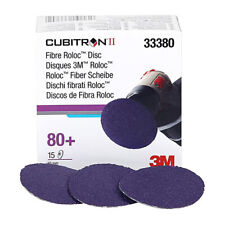 3M 33380 Disques Abrasifs Cubitron II Roloc Grain 80+ Pièces 15