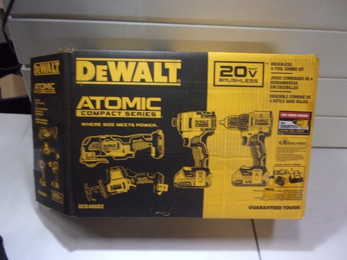 Dewalt atomic 20v 4 toolset - -,