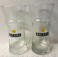 LOT 2 VERRES RICARD " O.GANERE