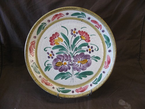 Jolie assiette décorative - , en