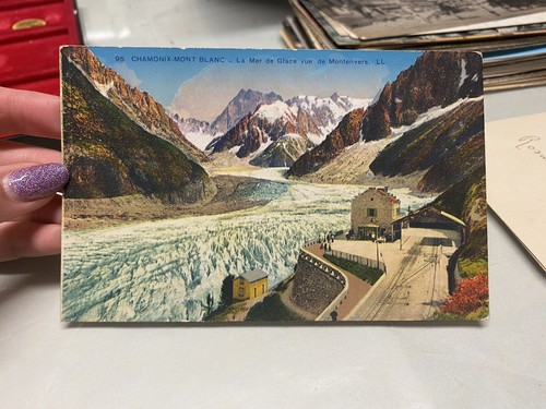 Carte postale chamonix mont - chamonix,