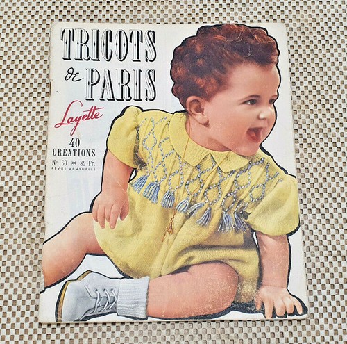 Ancien magazine tricots - ancien,