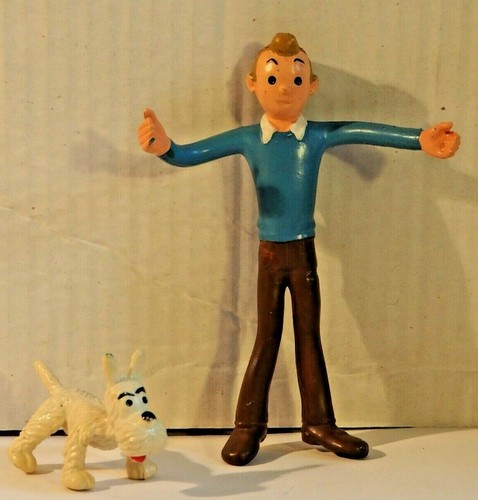 Tintin milou figurine - tintin,