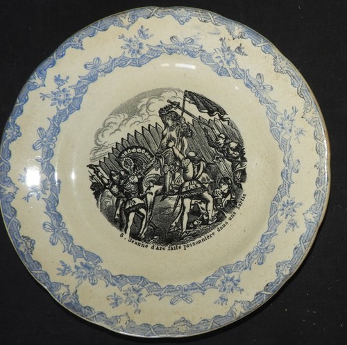 Assiette parlante 19ème