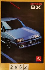CITROEN BX dont GTi/ GTi 4x4/ 16 S/ DIESEL/ BREAK Prospectus Fr 36 pages 8/1990