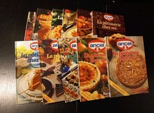 Lot de 11 livres Recueils  de recettes ANCEL « La pâtisserie chez soi »
