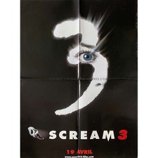 SCREAM 3 French Movie Poster  - 23x32 in. - 2000 - Wes Craven, Neve Campbell