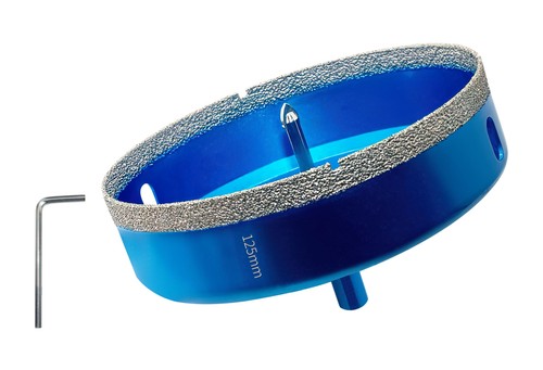 Scie cloche diamantée - scie,