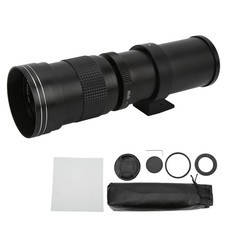 420‑800mm F8.3‑16 Manual Zoom Telephoto Lens Long Focal Length Lens All Meta NEW