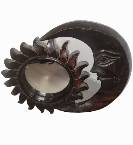 Miroir soleil lune applique - miroir,