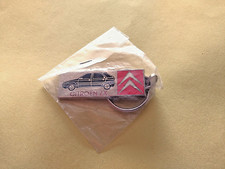 ANCIEN PORTE CLÉS CITROËN ZX - GARAGE CHARLEVILLE LOGO ÉMAILLÉ ANNÉES 90'