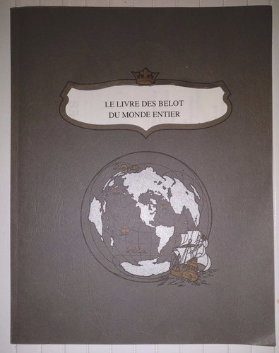 Livre des belot - livre, du