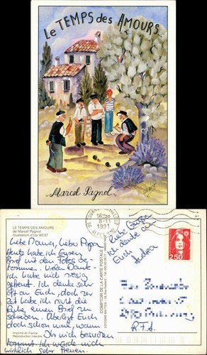Artist card temps - card, le