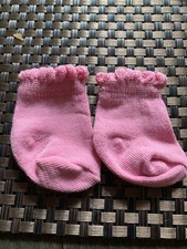 socquettes  roses poupée