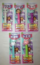 lot 5 PEZ série complète Gabby's dollhouse neufs en blister