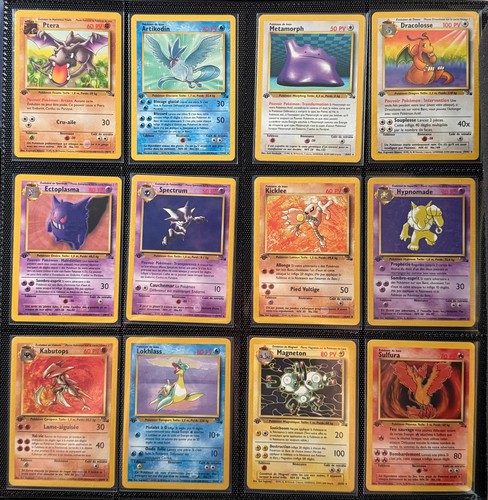 Lot complet cartes non - lot, 47