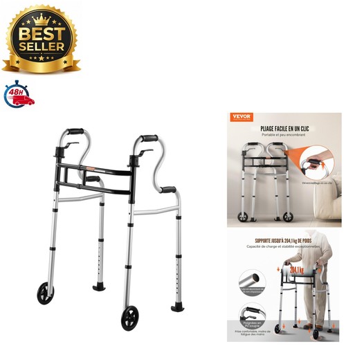 Vevor déambulateur pliable - déambulateur,