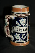 Chope à bière en grès