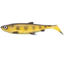 Savage Gear 3D Herring Shad V2 28cm 150g Noir Or Appât Poisson Caoutchouc