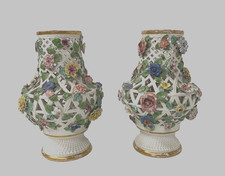 paire de vases balustre